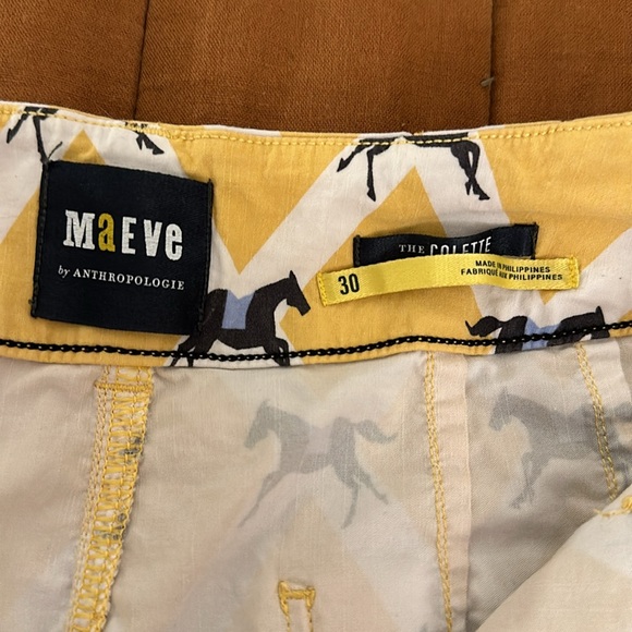 Anthropologie Maeve The Colete cropped wide leg - Picture 2 of 5